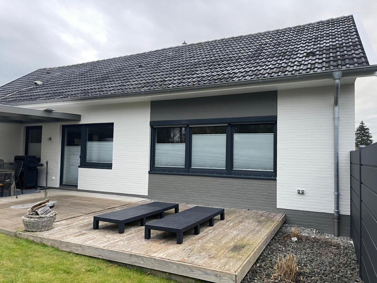 Ferien Bungalow Ennens Rhauderfehn Esterno foto